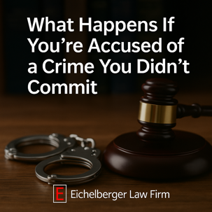 What Happens if You Are Accused of a Crime You Did Not Commit